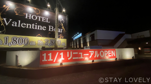 HOTEL Valentine Bear