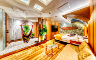 213号室④【ハワイroom】
（Type：D／Deluxe A）
Stay:￥12,900～，
Rest:￥6,900～　　NEW！