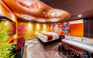 217号室①【花魁room】
（Type：E／Deluxe B）
Stay:￥11,900～，
Rest:￥6,490～　　NEW！