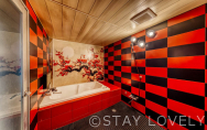 217号室【花魁room】
（Type：E／Deluxe B）
Stay:￥11,900～，
Rest:￥6,490～　　NEW！