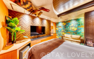 221号室②【ダイナソーroom】
（Type：G／Standard B）
Stay:￥9,900～，
Rest:￥5,490～　　NEW！