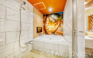 306号室【ハワイアンroom】
（Type：F／Standard A）
Stay:￥10,900～，
Rest:￥5,900～　　NEW！