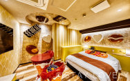 308号室①【スイーツroom】
（Type：H／Service）
Stay:￥8,900～，
Rest:￥4,900～　　NEW！