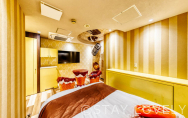 308号室②【スイーツroom】
（Type：H／Service）
Stay:￥8,900～，
Rest:￥4,900～　　NEW！