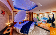 309号室①【マーメイドroom】
（Type：C／Executive）
Stay:￥13,900～，
Rest:￥7,900～　　NEW！