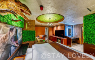 310号室②【ダイナソーroom】
（Type：D／Deluxe A）
Stay:￥12,900～，
Rest:￥6,900～　　NEW！
