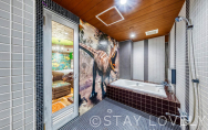 310号室①【ダイナソーroom】
（Type：D／Deluxe A）
Stay:￥12,900～，
Rest:￥6,900～　　NEW！