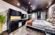 313号室③【和room／黒和】
（Type：E／Deluxe B）
Stay:￥11,900～，
Rest:￥6,490～　　NEW！