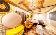 402号室④【スイーツroom】
（Type：E／Deluxe B）
Stay:￥11,900～，
Rest:￥6,490～　　NEW！