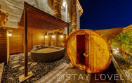 407号室②【Barrel sauna 】（Type：A／President）
Stay:￥21,900～，
Rest:￥10,900～　　NEW！
