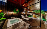 408号室 ①【Open-air-bath】（Type：B／Royal）
Stay:￥9,900～，
Rest:￥18,900～　　NEW！
