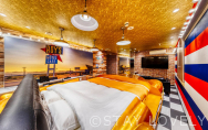 409号室②【アメリカンroom】
（Type：D／Deluxe A）
Stay:￥12,900～，
Rest:￥6,900～　　NEW！