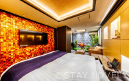 505号室②【ダイナソーroom】
（Type：D／Deluxe A）
Stay:￥12,900～，
Rest:￥6,900～　　NEW！