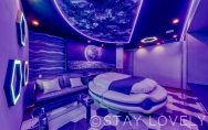 506号室①【宇宙room】
（Type：D／Deluxe A）
Stay:￥12,900～，
Rest:￥6,900～　　NEW！