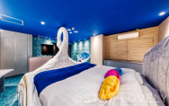 508号室③【マーメイドroom】
（Type：D／Deluxe A）
Stay:￥12,900～，
Rest:￥6,900～　　NEW！