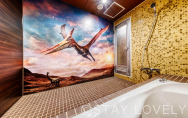 603号室②【ダイナソーroom】
（Type：E／Deluxe B）
Stay:￥11,900～，
Rest:￥6,490～　　NEW！
