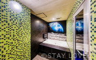 608号室①【宇宙room】
（Type：D／Deluxe A）
Stay:￥12,900～，
Rest:￥6,900～　　NEW！