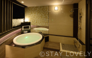 Artificial hot spring open-air bath／
#308【VILLA／Type：H ／Feminine】①