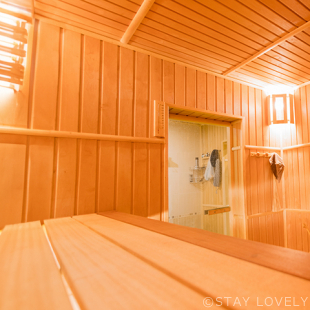 サウナ付きのホテル